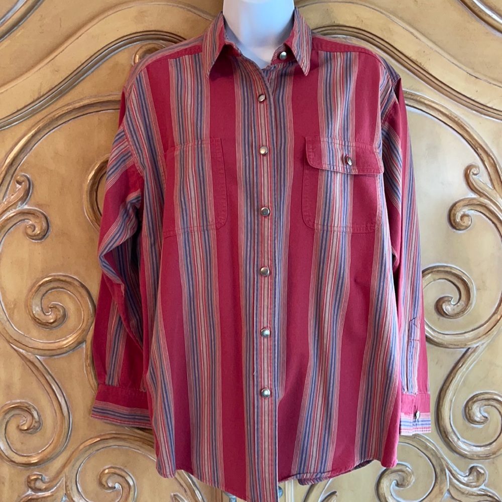 Bushwhacker Striped Button Down